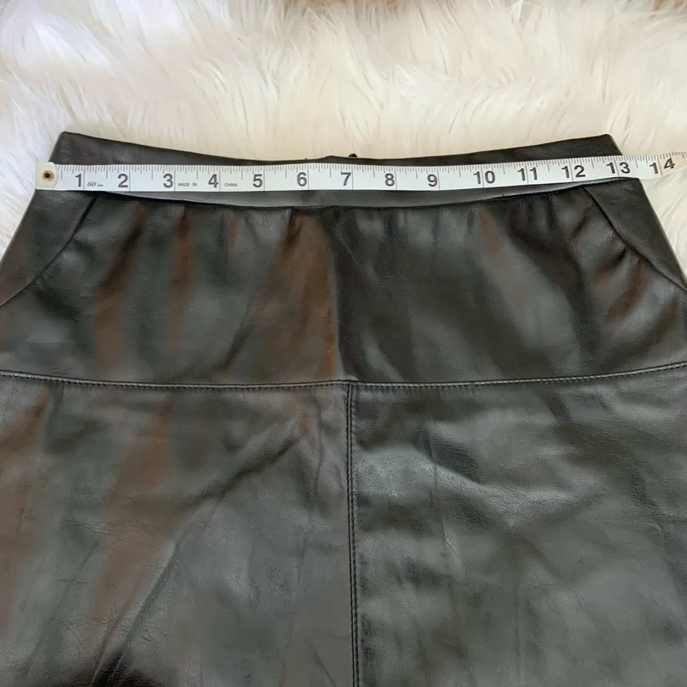 Windsor Faux Leather Mini Skirt